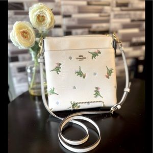 🧑‍🎄Coach 🦖Winter Rexy Kitt Messenger Crossbody🦖